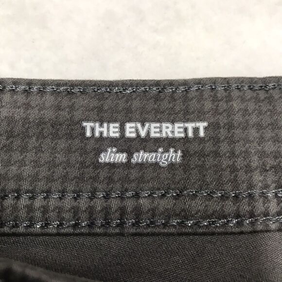 ADRIANO GOLDSCHIED Everett Jean Men 36x32 Olive Green Glen Check Slim Straight - Picture 7 of 15